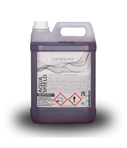 ALPHA OMEGA AQUA SHIELD ΚΑΘΑΡΙΣΤΙΚΟ ΣΑΜΠΟΥΑΝ 5LT 