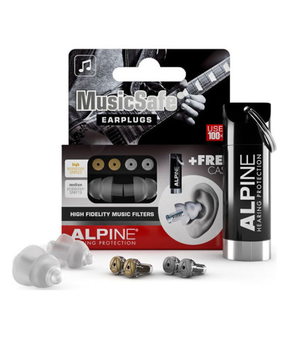 ALPINE MUSICSAFE ΩΤΟΑΣΠΙΔΕΣ ΔΙΑΦΑΝΟ ΧΡΩΜΑ 2ΤΜΧ