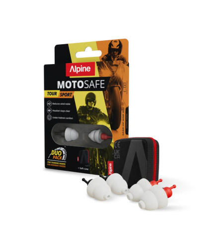 ALPINE TOUR SPORT EAR PLUGS MOTOSAFE ΩΤΟΑΣΠΙΔΕΣ ΟΔΗΓΗΣΗΣ ΜΗΧΑΝΗΣ 2 ΖΕΥΓΗ