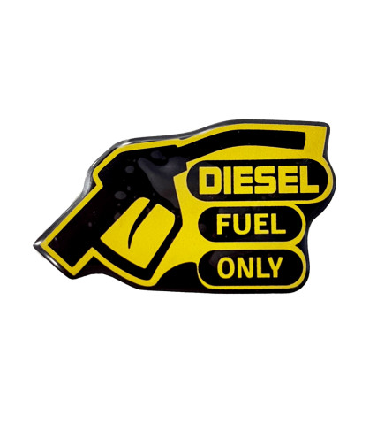 DIESEL FUEL ONLY ΑΥΤΟΚΟΛΛΗΤΟ ΣΜΑΛΤΟΥ 