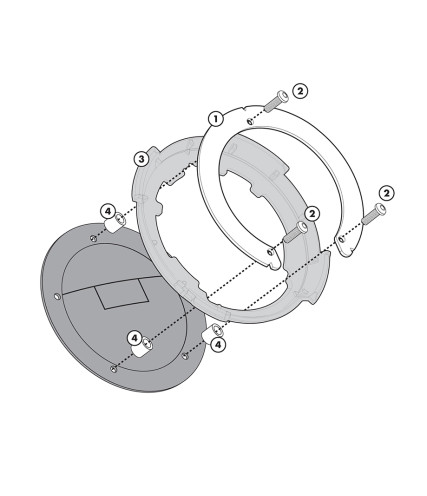 GIVI BF20 ΣΥΣΤΗΜΑ ΚΛΕΙΔΩΜΑΤΟΣ ΣΑΚΟΥ ΣΤΟ ΡΕΖΕΡΒΟΥΑΡ ΓΙΑ HONDA VFR 800 F (14)