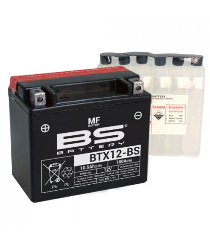 BS BATTERY BTX12-BS ΜΠΑΤΑΡΙA 