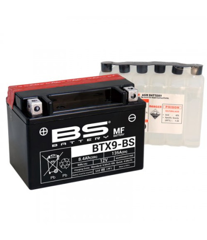 BS BATTERY BTX9-BS ΜΠΑΤΑΡΙA 