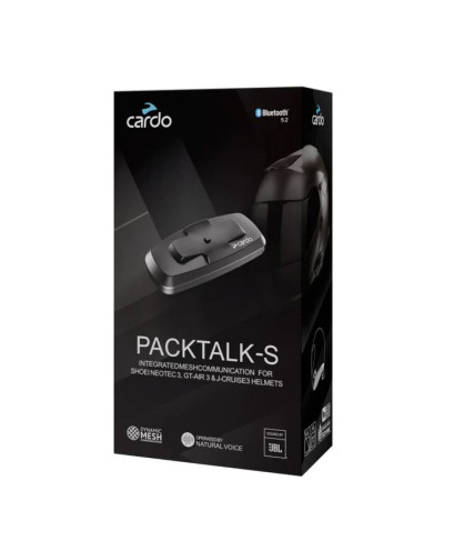 CARDO PACKTALK-S ΕΝΔΟΕΠΙΚΟΙΝΩΝΙΑ SHOEI NEOTEC 3 GT-AIR 3 J-CRUISE 3 