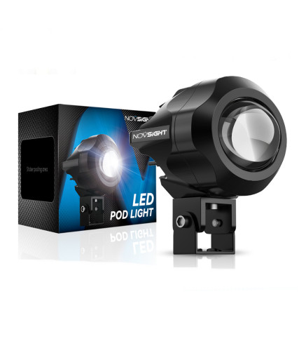 NOVISIGHT ΠΡΟΒΟΛΑΚΙ ΜΗΧΑΝΗΣ LED ΑΔΙΑΒΡΟΧO 12-30V 150W 2000LM IP68 ΜΑΥΡ0 1 ΤΕΜ.