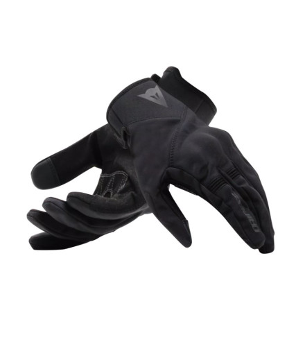 DAINESE INTREPYD ΓΑΝΤΙΑ ΜΗΧΑΝΗΣ ΑΔΙΑΒΡΟΧΑ SOFTSHELL ΜΑΥΡΑ 