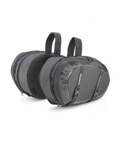 KAPPA DR05 DRIFTER ΠΛΑΪΝΕΣ ΤΣΑΝΤΕΣ ΜΗΧΑΝΗΣ ΜΑΥΡΕΣ 40LT 