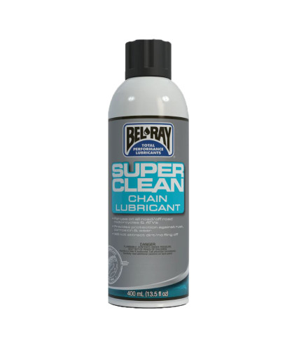 BEL-RAY SUPER CLEAN CHAIN LUBE ΛΙΠΑΝΤΙΚΟ ΑΛΥΣΙΔΑΣ 400ml