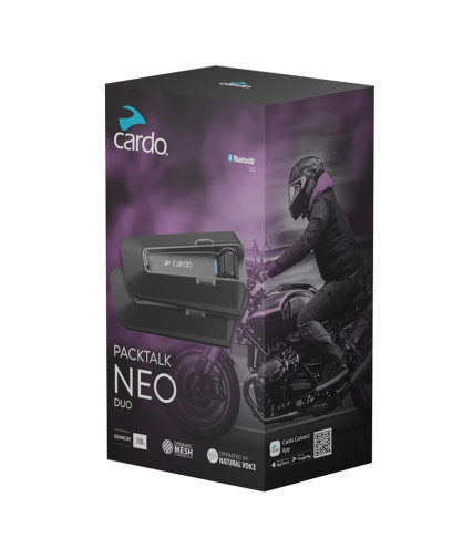 ΕΝΔΟΕΠΙΚΟΙΝΩΝΙΑ CARDO PACKTALK NEO DUO JBL®