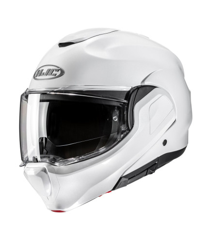 HJC F100 ΚΡΑΝΟΣ FLIP UP SYSTEM PEARL WHITE