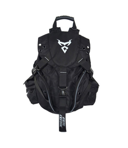 MOTOCENTRIC ΑΔΙΑΒΡΟΧΟ ΣΑΚΙΔΙΟ ΠΛΑΤΗΣ 48LT BLACK