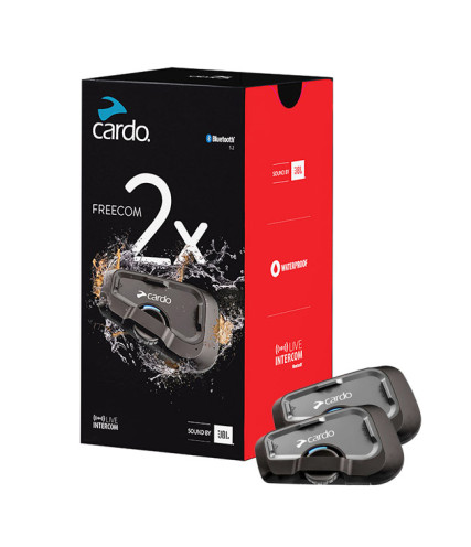 CARDO FREECOM 2x BLUETOOTH ΔΙΠΛΗ ΕΝΔΟΕΠΙΚΟΙΝΩΝΙΑ 