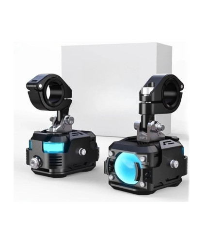 FUTURE EYES F150 PRO (ΜΕ DRL) LED 60W IP67 6000LM ΠΡΟΒΟΛΑΚΙΑ ΜΗΧΑΝΗΣ ΣΕΤ ΚΙΤΡΙΝΟ/ ΛΕΥΚΟ