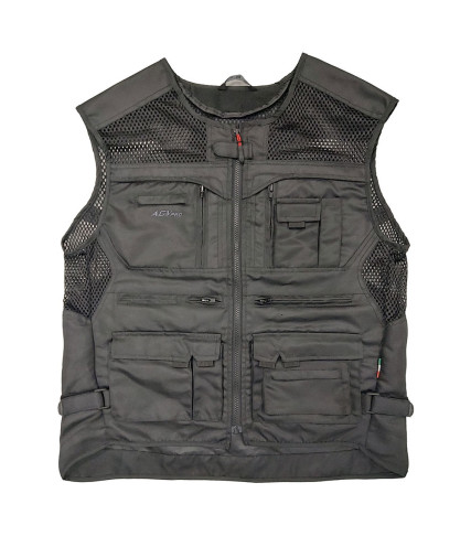 AGVPRO VEST ΓΙΛΕΚΟ ΜΗΧΑΝΗΣ ΔΙΚΤΥΩΤΟ BLACK