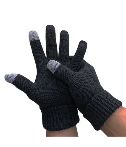 AGVPRO WINTER GLOVES  ΕΛΑΣΤΙΚΑ TOUCH UNISEX M/L BLACK