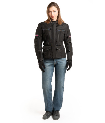 AGVPRO AURORA ΜΠΟΥΦΑΝ ΜΗΧΑΝΗΣ ΓΥΝΑΙΚΕΙΟ 4 ΕΠΟΧΩΝ BLACK 