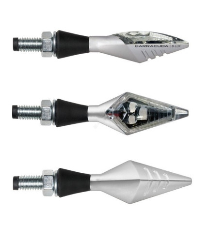BARRACUDA ΦΛΑΣ ΜΗΧΑΝΗΣ ΖΕΥΓΟΣ X-LED B-LUX N1001/AX ΑΣΗΜΙ