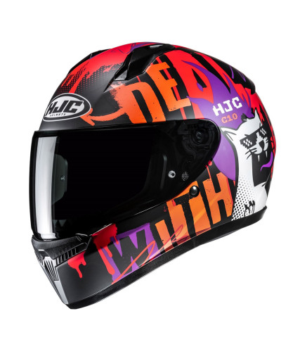 HJC C10 FOP MC7SF ΚΡΑΝΟΣ FULL FACE PURPLE RED