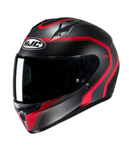 HJC C10 ELIE MC1SF ΚΡΑΝΟΣ FULL FACE BLACK RED