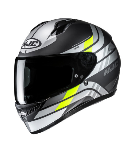 HJC C10 HIPER MC3HSF ΚΡΑΝΟΣ FULL FACE FLUO TITANIUM 