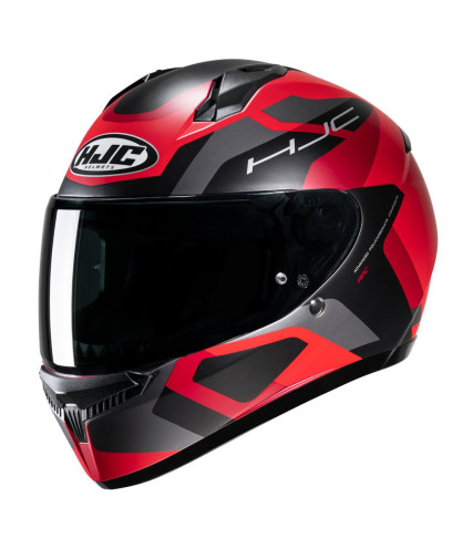 HJC C10 TINS MC1SF ΚΡΑΝΟΣ FULL FACE BLACK RED