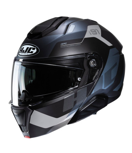 HJC i91 CARST MC5SF ΚΡΑΝΟΣ FLIP UP TITANIUM BLUE