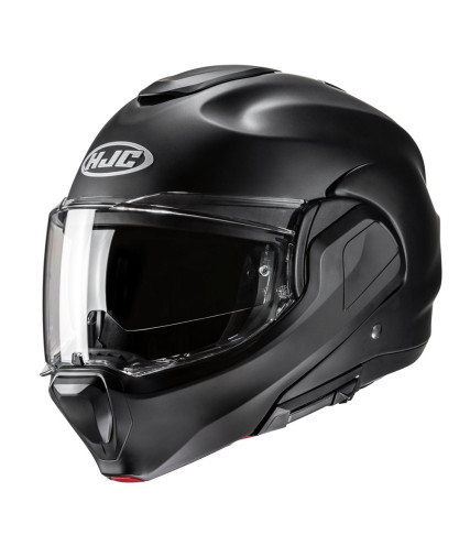HJC F100 ΚΡΑΝΟΣ FLIP UP SYSTEM SEMI FLAT BLACK