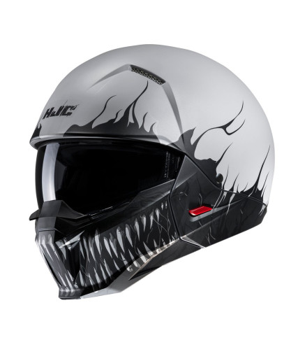 HJC i20 SCRAW MC10SF ΚΡΑΝΟΣ FULL FACE ΜΕ ΑΠΟΣΠΩΜΕΝΟ ΠΙΓΟΥΝΙ GREY BLACK