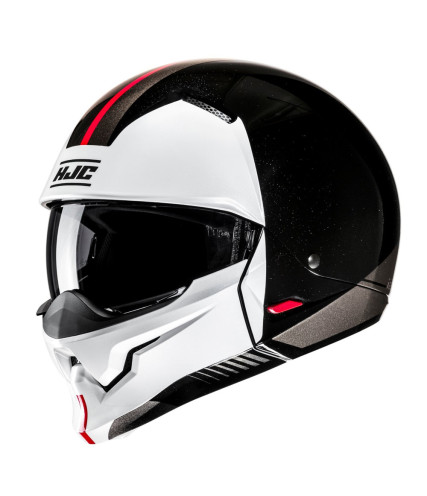 HJC i20 VENA MC1 ΚΡΑΝΟΣ FULL FACE ΜΕ ΑΠΟΣΠΩΜΕΝΟ ΠΙΓΟΥΝΙ BLACK WHITE