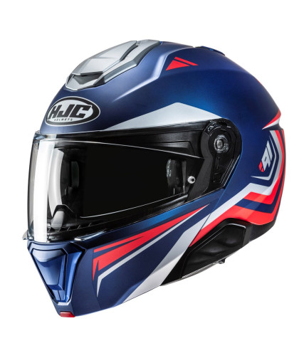 HJC i91 TRICUS MC21SF ΚΡΑΝΟΣ FLIP UP BLUE RED
