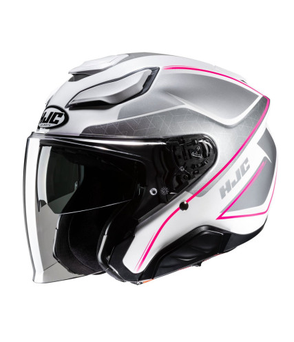 HJC F31 LUDI MC8 ΚΡΑΝΟΣ JET PINK WHITE