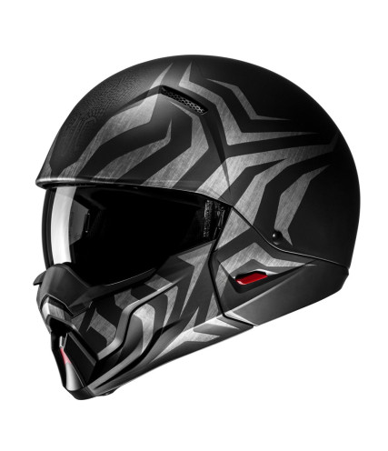 HJC i20 THORN MC5SF ΚΡΑΝΟΣ FULL FACE ΜΕ ΑΠΟΣΠΩΜΕΝΟ ΠΙΓΟΥΝΙ BLACK SILVER