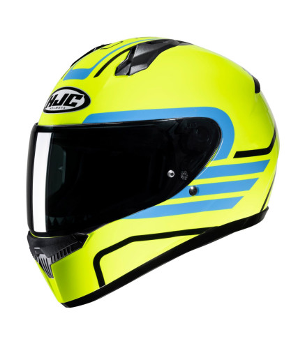 HJC C10 LITO MC3H ΚΡΑΝΟΣ FULL FACE FLUO