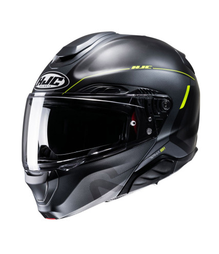 HJC RPHA 91 COMBUST MC3HSF ΚΡΑΝΟΣ FLIP UP MATT TITANIUM FLUO
