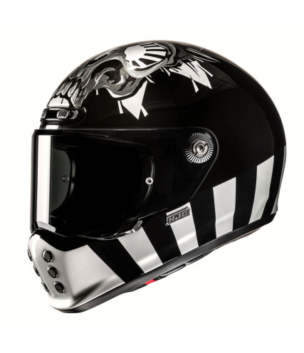 HJC V10 CRANIA MC5 ΚΡΑΝΟΣ FULL FACE BLACK WHITE