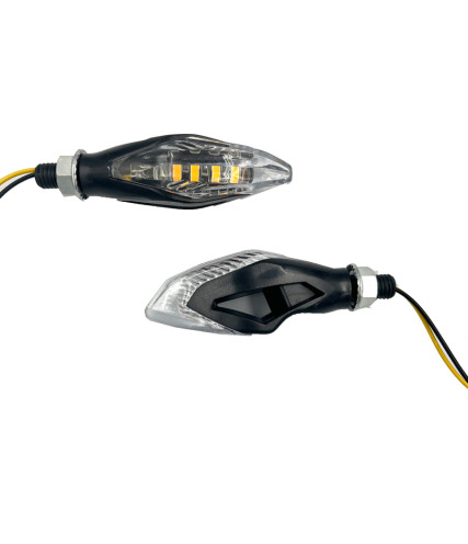 FALCON ΦΛΑΣ ΜΗΧΑΝΗΣ LED ΠΟΡΤΟΚΑΛΙ ΜΕ ΔΙΑΦΑΝΗ ΤΖΑΜΑΚΙ F75146