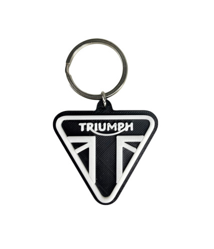 ΧΕΙΡΟΠΟΙΗΤΟ ΜΠΡΕΛΟΚ ΚΛΕΙΔΙΩΝ TRIUMPH 3D ΑΝΑΓΛΥΦΟ