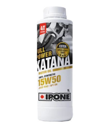 IPONE FULL POWER KATANA 15W50 ΛΙΠΑΝΤΙΚΟ ΚΙΝΗΤΗΡΑ 1L 