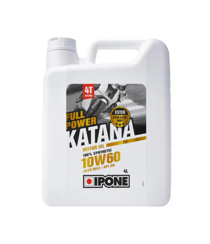 IPONE 10W60 FULL POWER KATANA ΛΙΠΑΝΤΙΚΟ ΚΙΝΗΤΗΡΑ 4L