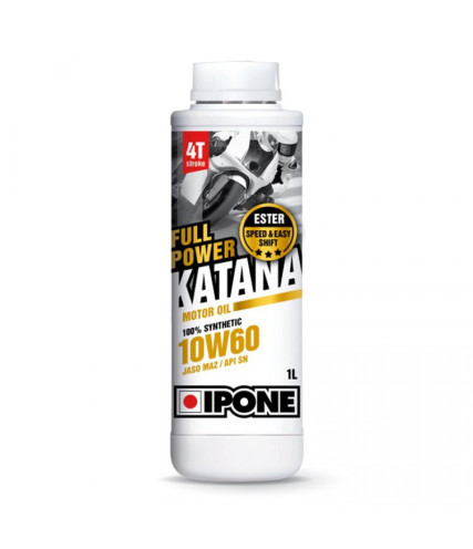 IPONE FULL POWER KATANA 10W60 ΛΙΠΑΝΤΙΚΟ ΚΙΝΗΤΗΡΑ 1L