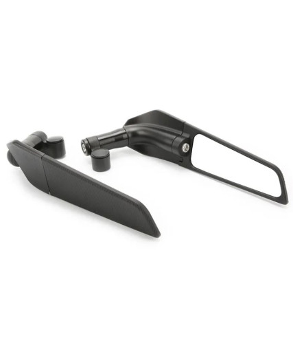 UNIVERSAL ΚΑΘΡΕΠΤΕΣ ΜΗΧΑΝΗΣ RACING CNC ΡΥΘΜΙΖΟΜΕΝΟΙ 8MM/ 10MM ΜΑΥΡΟΙ