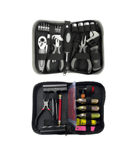AGVPRO MECHANIC DUO PACK ΚΙΤ ΕΠΙΣΚΕΥΗΣ ΕΛΑΣΤΙΚΩΝ & ΚΙΤ ΜΟΤΟ ΕΡΓΑΛΕΙΩΝ 1+1 