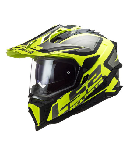 LS2 EXPLORER MX701 ALTER ΚΡΑΝΟΣ ΜΗΧΑΝΗΣ ADVENTURE MATT FLUO TITANIUM