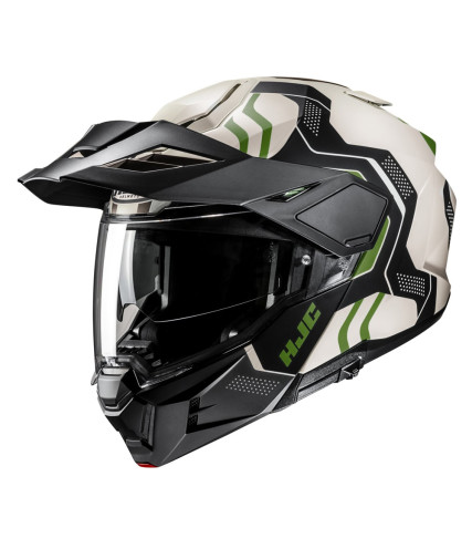 HJC i80 VELLY MC4SF ΚΡΑΝΟΣ FLIP UP ENDURO ΜΕ ΓΕΙΣΟ BEIGE GREEN