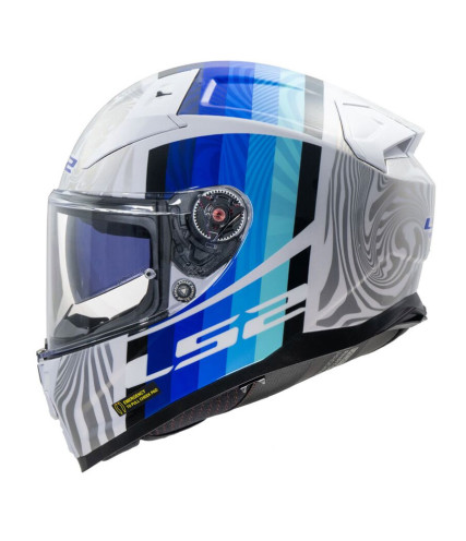 LS2 VECTOR II FF811 FREEDOM ΚΡΑΝΟΣ FULL FACE SILVER BLUE