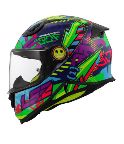 LS2 FF812 KID SVENT ΠΑΙΔΙΚΟ ΚΡΑΝΟΣ ΜΗΧΑΝΗΣ FULL FACE RAINBOW