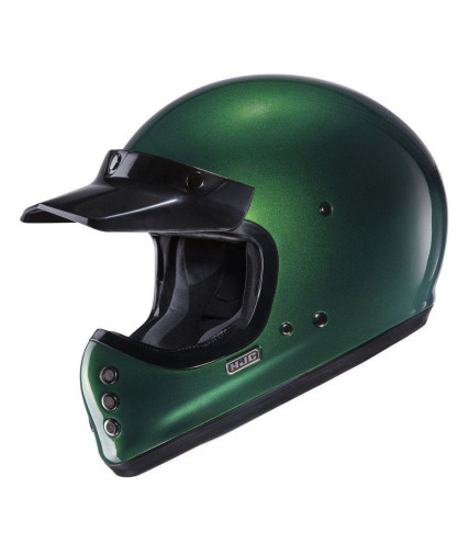 HJC V60 ΚΡΑΝΟΣ ΜΗΧΑΝΗΣ KEVLAR OFF ROAD VINTAGE DEEP GREEN