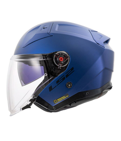 LS2 INFINITY II OF603 ΚΡΑΝΟΣ JET MATT BLUE