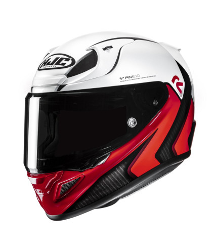 HJC RPHA 12 KOS MC1 RACING ΚΡΑΝΟΣ FULL FACE BLACK RED WHITE