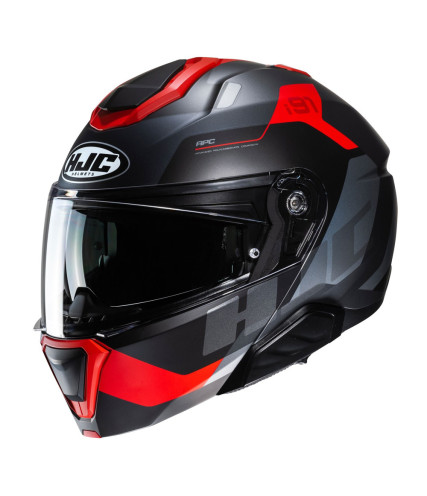  HJC i91 CARST MC1SF ΚΡΑΝΟΣ FLIP UPBLACK RED